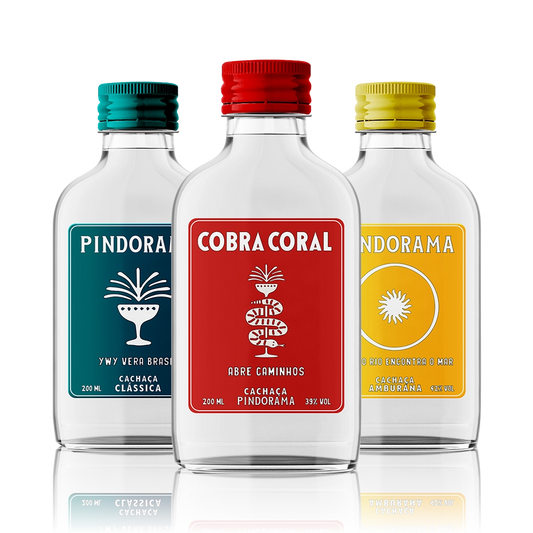 Kit 3 garrafinhas 200ml